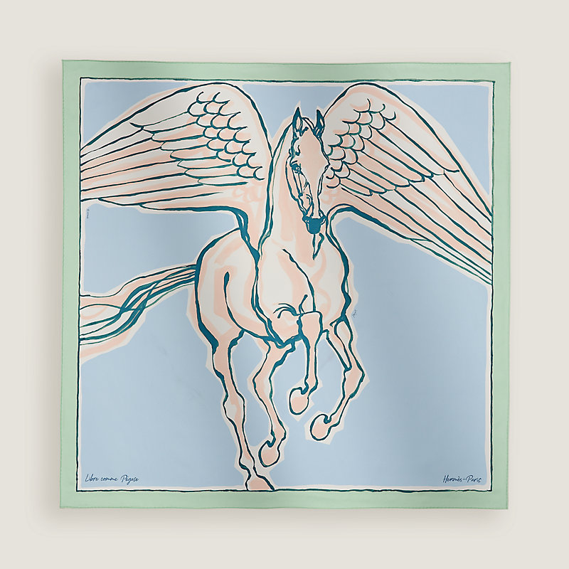 国内入手不可!BUYMA限定【HERMES】カレ 90 Libre Comme Pegase Libre Comme Pegase scarf 90 | Hermès Mainland China